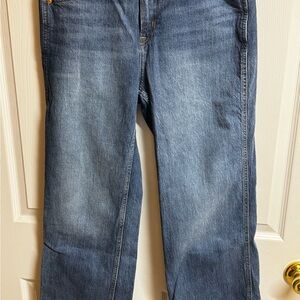 GAP Women's Straight Leg Jeans in Classic Blue